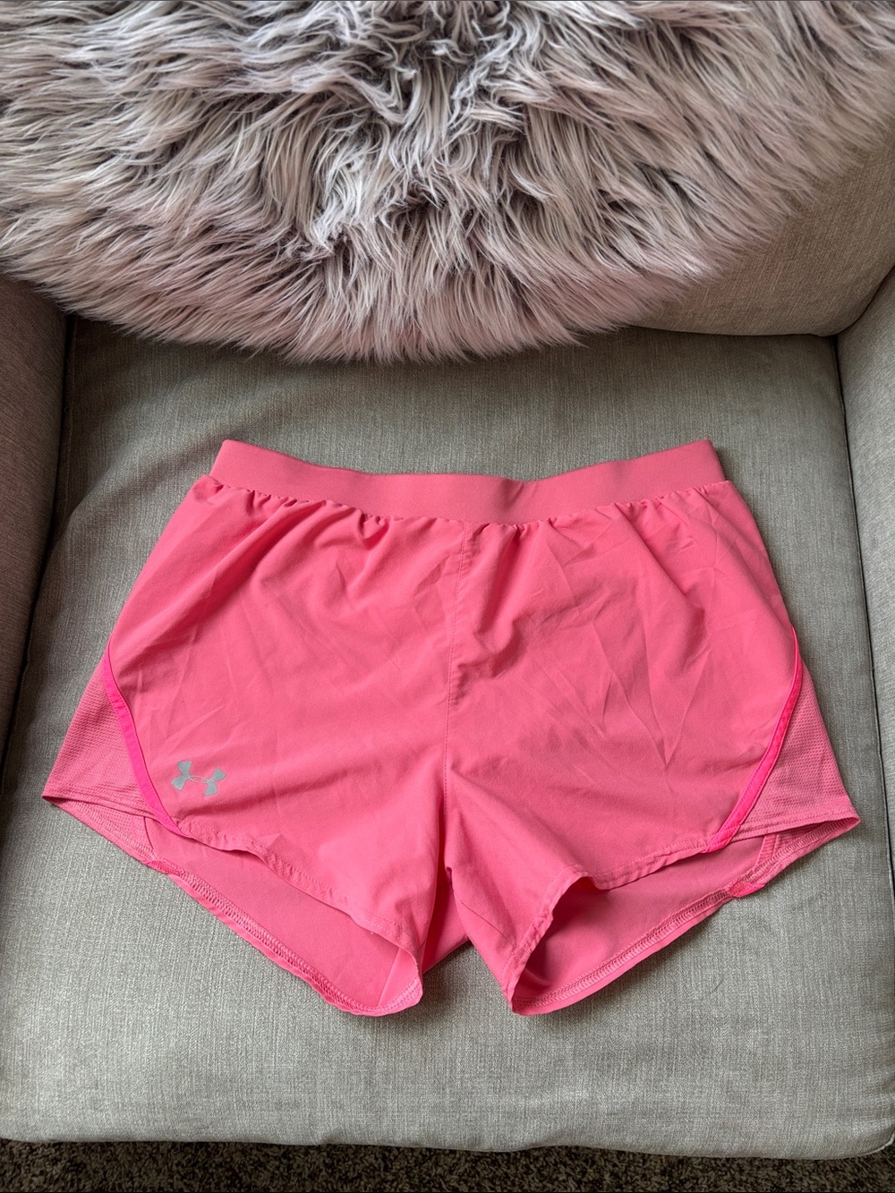 Under Armour Hot Pink Women's Run Shorts